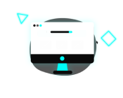 empty monitor image