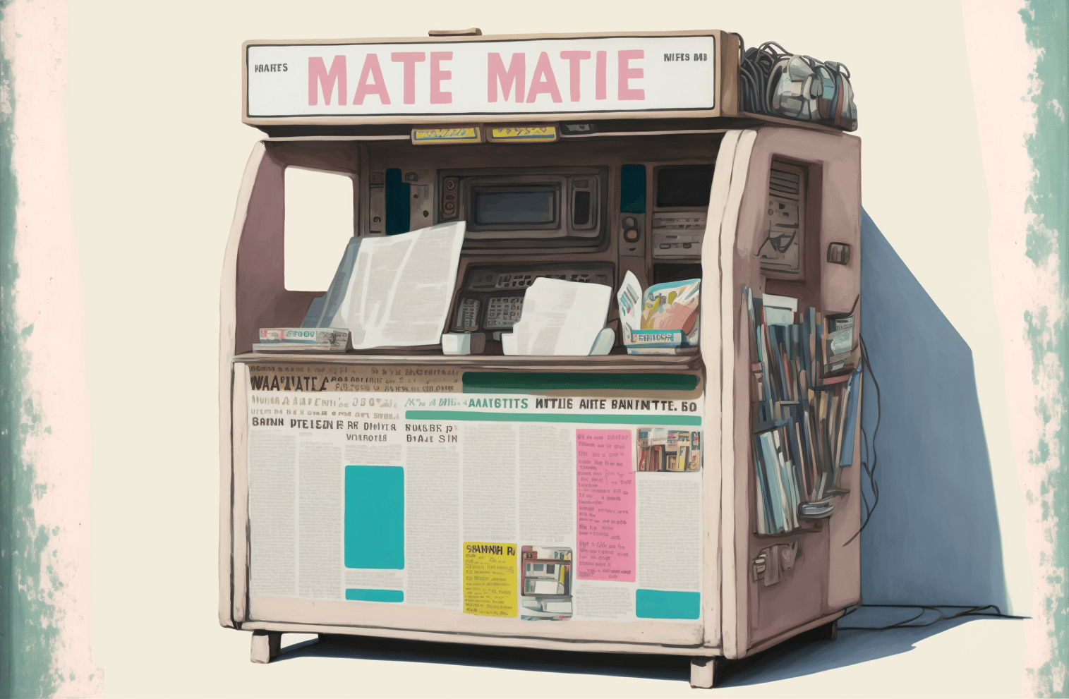 digital pr newspaper stand