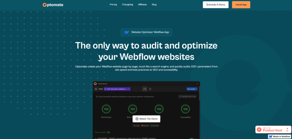 Optomate - Audits for SEO and Performance