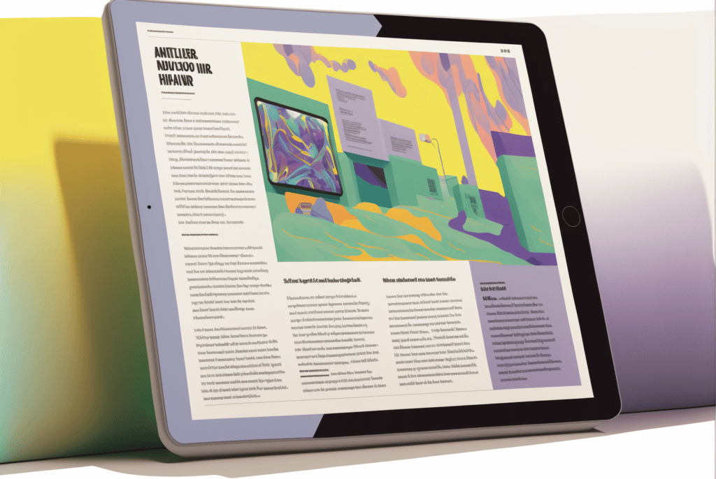 example of a media rich article